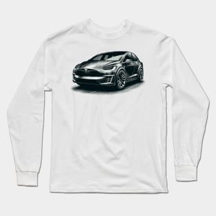 Tesla Model X Long Sleeve T-Shirt